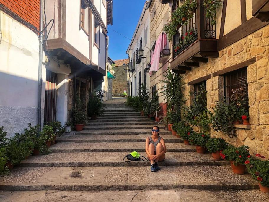 Casa Rural En Candeleda Con Piscina Y Un Maravilloso Jardin Buitenkant foto