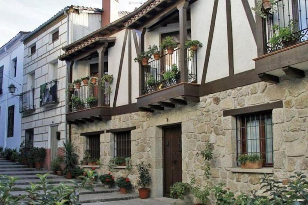 Casa Rural En Candeleda Con Piscina Y Un Maravilloso Jardin Buitenkant foto