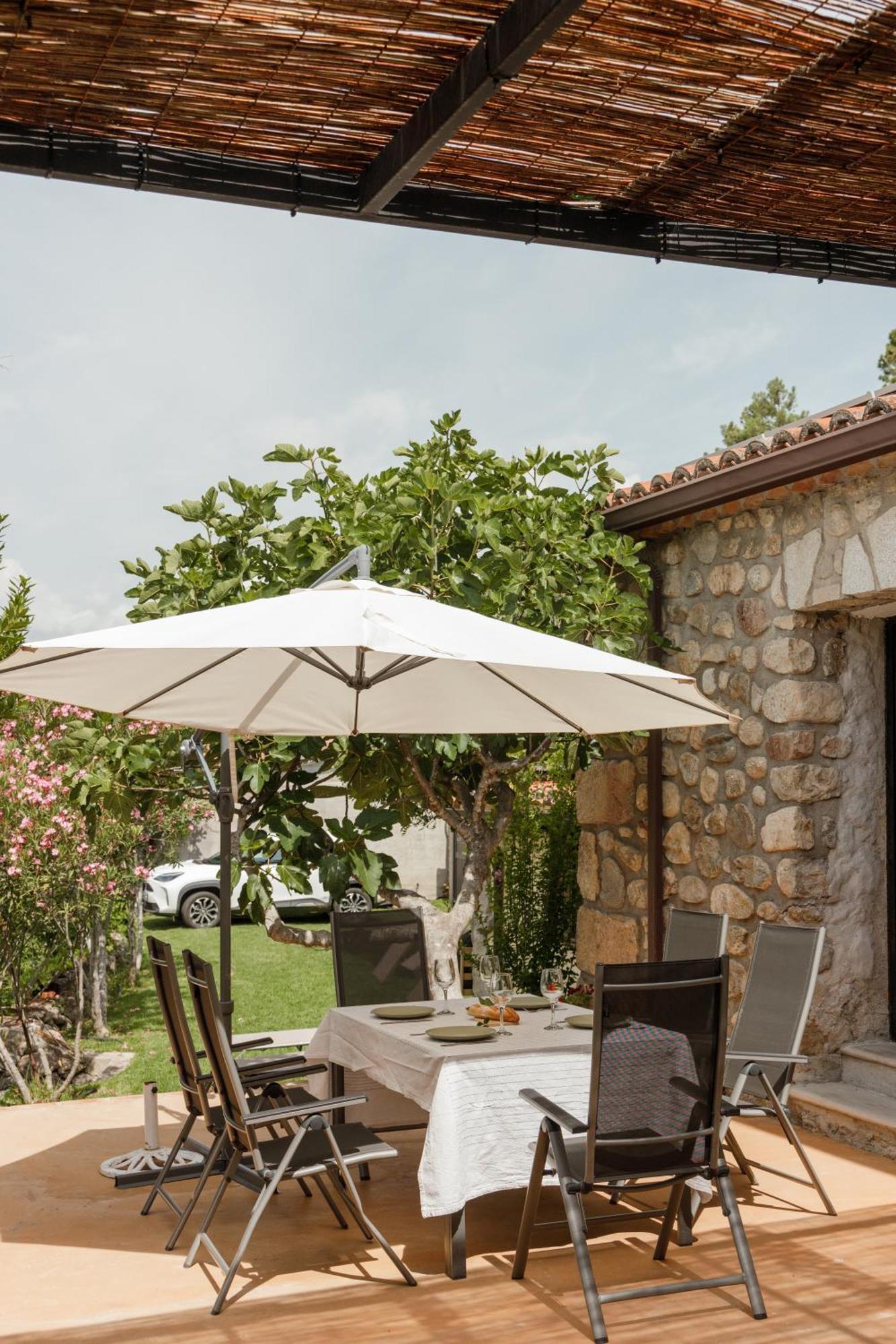 Casa Rural En Candeleda Con Piscina Y Un Maravilloso Jardin Buitenkant foto
