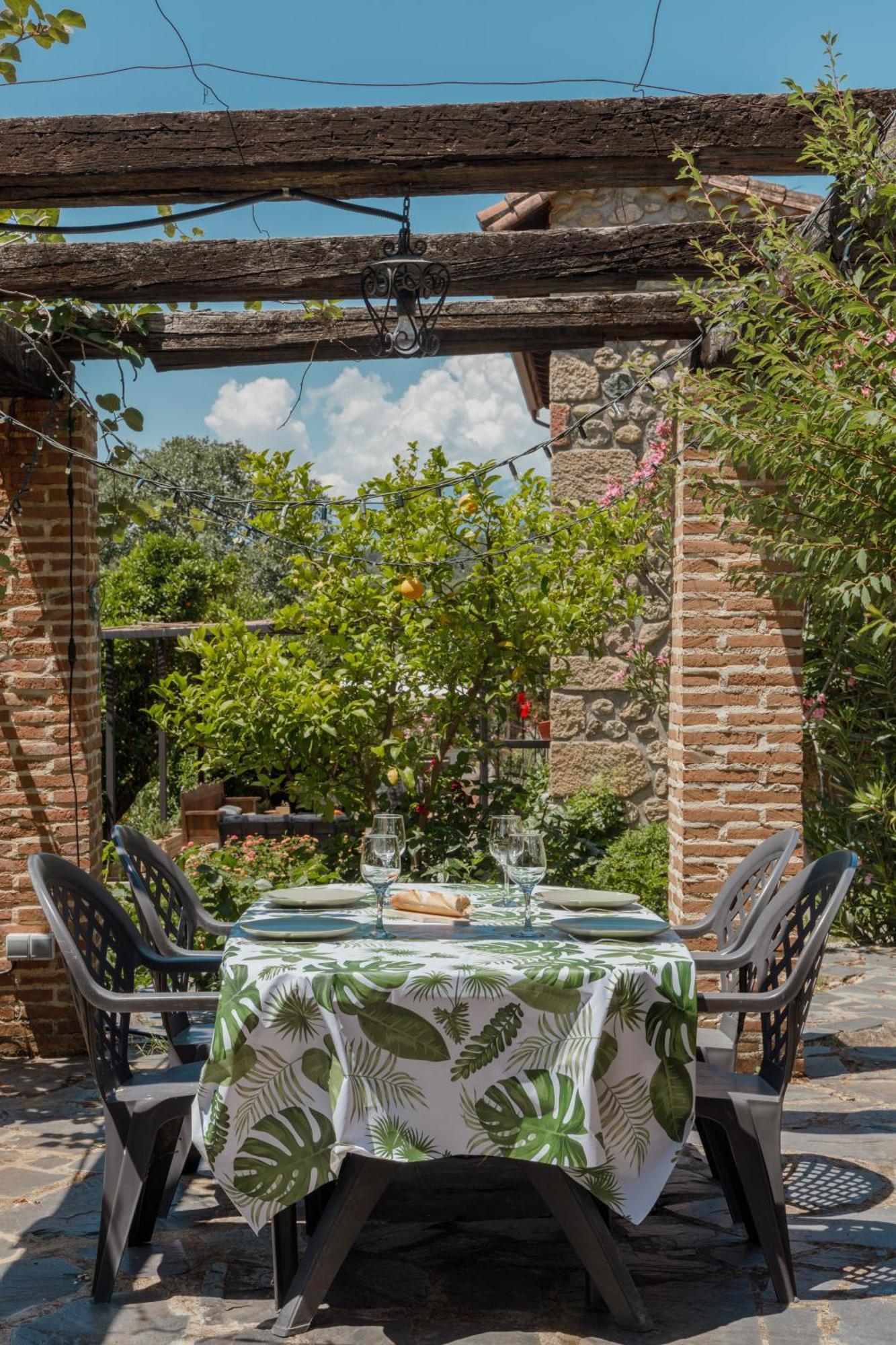 Casa Rural En Candeleda Con Piscina Y Un Maravilloso Jardin Buitenkant foto